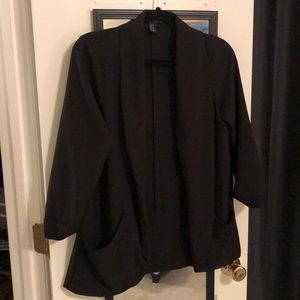 Black blazer with pockets